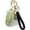 Gold Green A, variant on Key Fob Cover Compatible with Mitsubishi Outlander 4 Button TPU Metal Silicone Keychain Case Holder Protector,Gold Black A