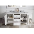 thumbnail image 3 of James Martin Furniture 527-V60D-SL-4DSC Palisades 60 in. Double Vanity with 4 cm Santa Cecilia Granite Top, Silver Gray, 3 of 6