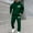 Dark Green, variant on Men's Activewear Full Zip Sports Jogging Suits Sets Athletic Running Sweatsuits with Zip Pockets Workout Sports Set Sportswear