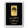 thumbnail image 3 of Solomon Islands 1/200 oz Gold Zodiac Ingot (Libra), 3 of 4