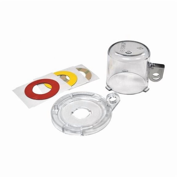 Brady Push Button Lockout,Clear,2-1/2" L 139793