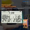 thumbnail image 4 of Conjunto de manómetros digitales inalámbricos Elitech LMG-10W HVAC, 4 of 7