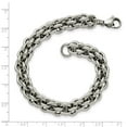 thumbnail image 5 of Stainless Steel Bracelet Chain Styles Fancy Men's mm 8.25 in Chisel Polished 8.5 Circle Link, 5 of 5