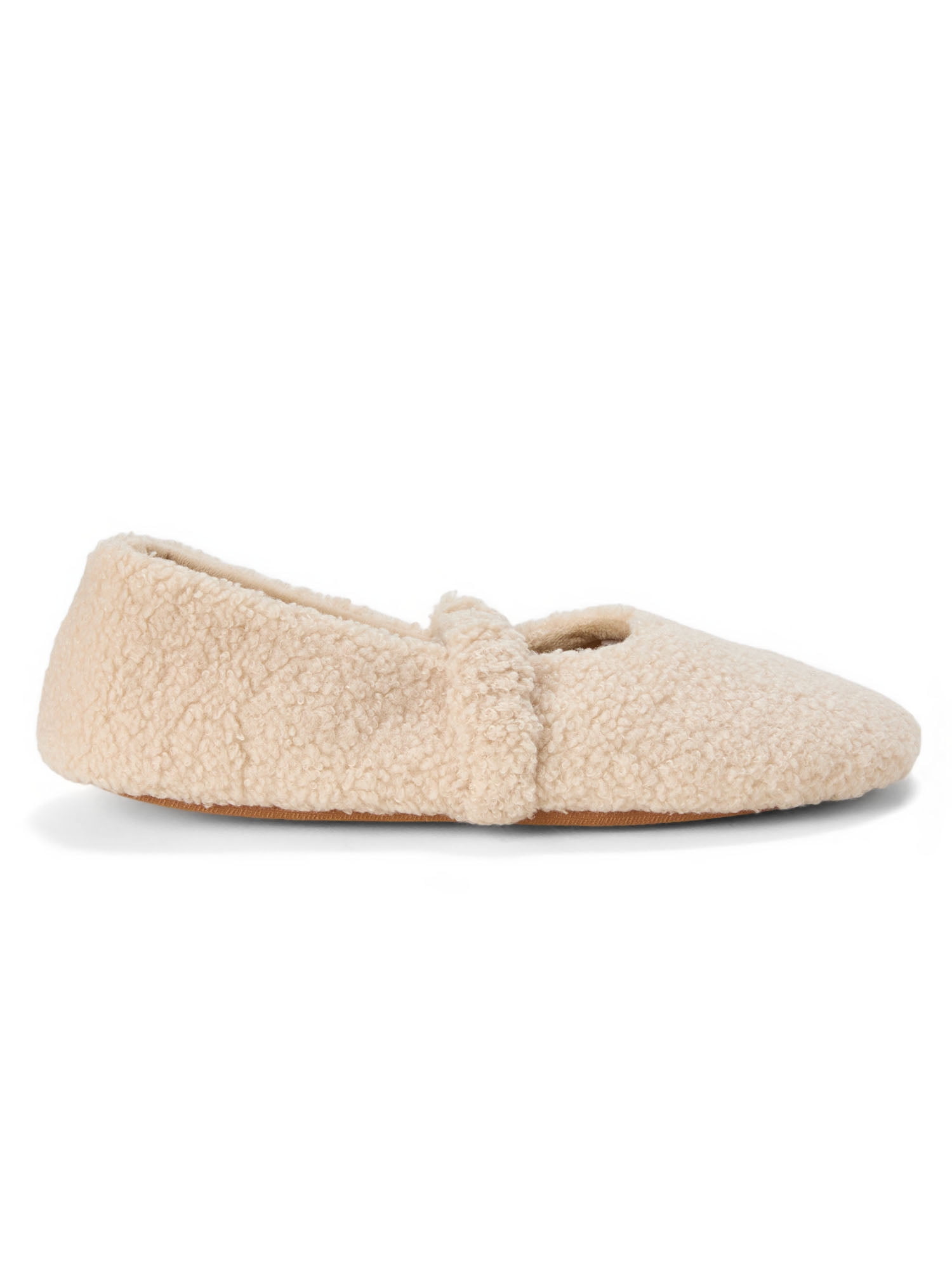Dearfoams Cozy Comfort Women's Mary Jane Ballerina Slippers