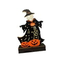 thumbnail image 4 of Decoración de mesa de Halloween, accesorio creativo para fiestas, festivales de escritorio Bruja, 4 of 9