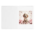 thumbnail image 3 of DistinctInk Greeting Card / Note Card - Valentine's Day Cocker Spaniel Puppy - PACK of 1, 3 of 7
