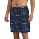 thumbnail image 2 of Balery Hockey Players Traje de Baño Estilo Hawaiano para Hombre, Shorts de Secado Rápido con Bolsillos-Large, 2 of 6