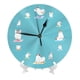 thumbnail image 2 of Reloj de pared de yoga con pollo, silencioso, de 10 pulgadas, estilo rústico retro, decorativo para sala de estar, cocina, hogar, baño y dormitorio, 2 of 7