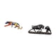 thumbnail image 5 of Estatua de toro, escultura, figura de animal, adorno para decoración de estantería, interior, hogar, Feng Shui, oso, arte moderno, chin, 5 of 8