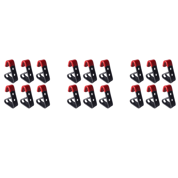 18Pcs Tire Wheel Rim Hub Hanging Metal Hook Metal Holder Shop Display Stand Rack Wall Mounted Racing Hook