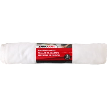 Autocraft Lint-Free Finishing Towels (6-Pack)