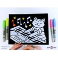 thumbnail image 4 of Pósteres para colorear Super Pack Stuff2Color Silly Kitties x18, 4 of 5