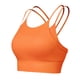 thumbnail image 1 of WILLBEST Brasieres Sujetador Deportivo Con Espalda Cruzada Para Mujer, Acolchado, Espalda Cruzada, Top Corto Para Entrenamiento, Yoga, Gimnasio, 1 of 3