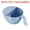 Blue, variant on Uxcell Rice Washing Bowl Kitchen Strainer Colander Bowl Drain Basket for Fruits Vegetables Cleaning - Light Blue