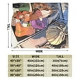 thumbnail image 2 of Scooby Doo Blanket, Super Soft Throw Blanket, Cozy Flannel Blankets For Boys Girls, Warm Blankets For Couch Sofa Bed, 50"X40", 2 of 9