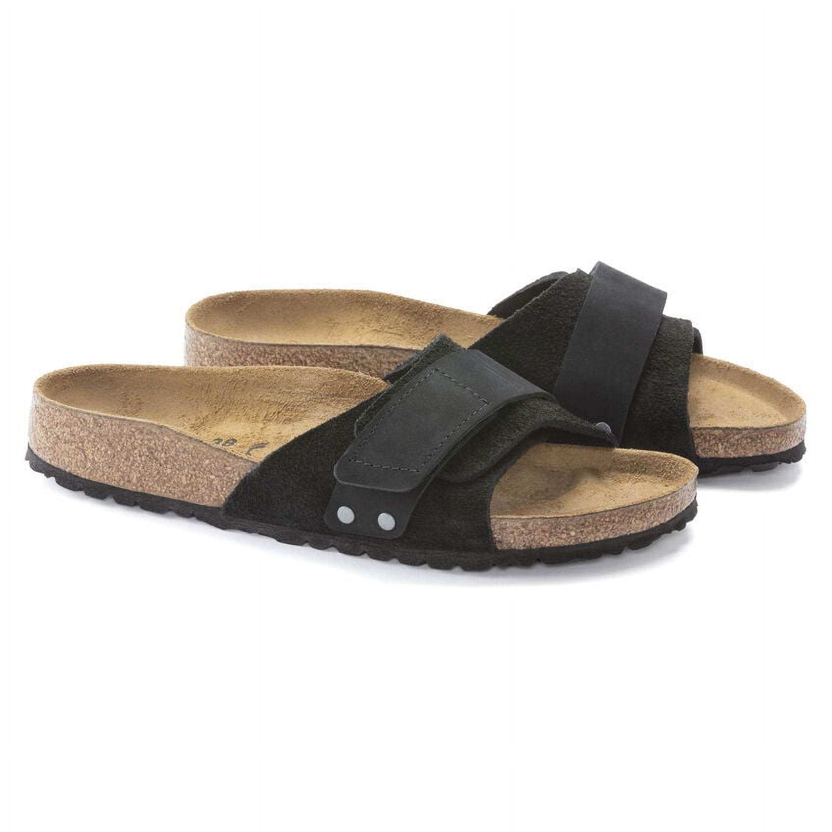 BIRKENSTOCK Oita - Slim and Feminine Comfort with Suede and Nubuck Leather, Individually Adjustable Fastener, and Cork-Latex Footbed - Multiple Sizes & Colors
