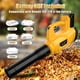 thumbnail image 2 of Soplador de Hojas Inalámbrico Dewalt 20V Max Batería 500CFM/150MPH, 2 of 9