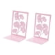 thumbnail image 2 of Sujetalibros de hojas de ginkgo Sujetalibros para estantes Tope de libro para biblioteca escolar (1 Rosa, 2 of 9