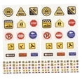 thumbnail image 6 of OFFIGAM Educational Road Signs Stickers Set 20 Pieces For Boys And Girls Playroom Classroom And Home, 6 of 8