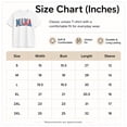 thumbnail image 4 of Patriotic MAMA Stars and Stripes Graphic T-Shirt, Unisex Classic Fit, Cotton or Cotton-Poly by Color, 180 GSM, 4 of 6