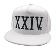 MyPartyShirt White Baseball Cap Bruno Mars Hat Embroidered Costume Accessory