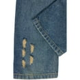 thumbnail image 5 of X RAY JEANS  Boy's Heavy Rips Repaired Jeans, Blue, 16, 5 of 7