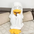 thumbnail image 4 of Duck Costumes Cosplay une Pièce Pyjamas Animal Pyjamas une Pièce Vêtements de Nuit Mignons Costume de Pyjama une Pièce Combinaison de Dessin Animé Vêtements de Nuit une Pièce Pyjama Costumes Cosplay Duck une Pièce, 4 of 6
