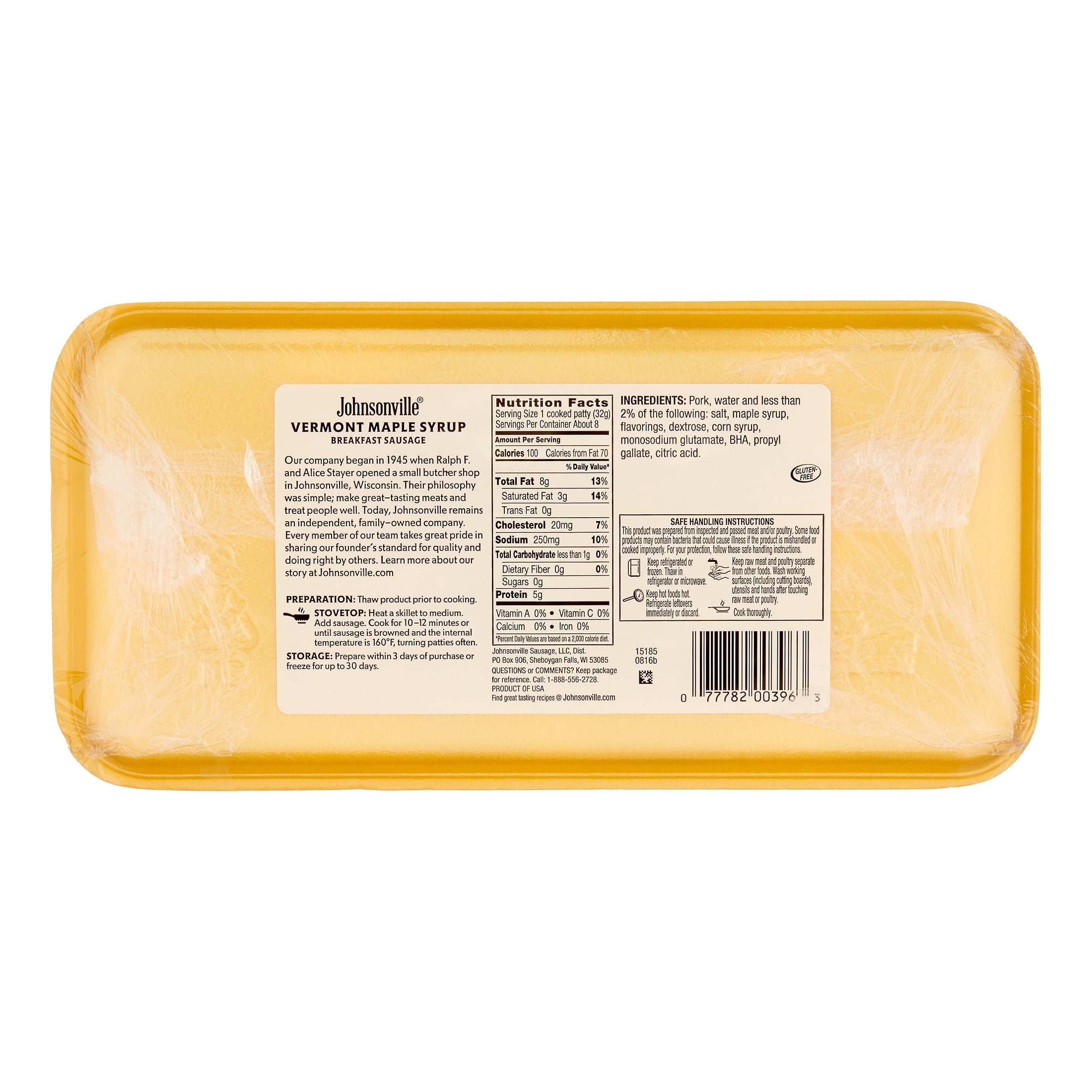 Johnsonville Breakfast Sausage Nutrition Runners High Nutrition