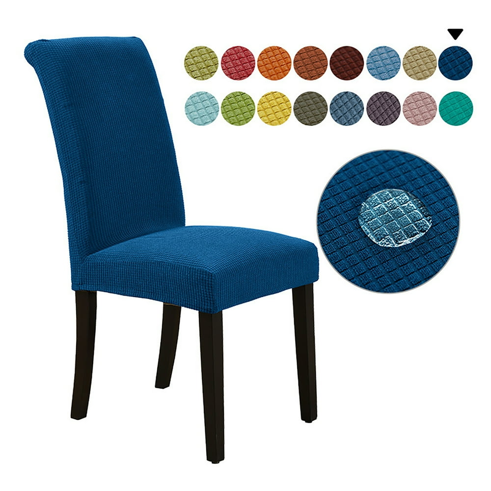 Water Resistant Chair Cover Spandex Jacquard Water Repellent Chair Cover Stretch for Dining Room