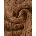 thumbnail image 6 of Colsmile Men's Cable Knit Crewneck Sweater, Casual Long Sleeve Pullover for Fall Winter, 6 of 7
