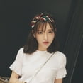 thumbnail image 6 of IBASETOY 4Pcs Vintage Wire Hairbands with Bow Chiffon Fabric Flexible Rust Resistant Wire Assorted Colors, 6 of 6