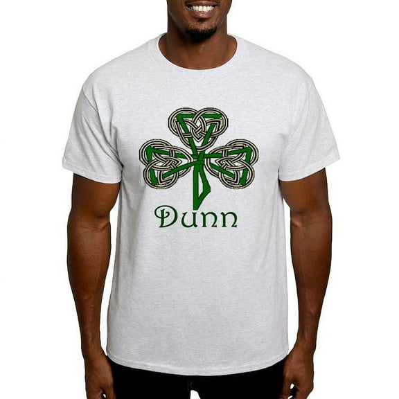 CafePress - Dunn Shamrock Light T Shirt - Light T-Shirt - CP