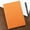 Orange-As shows, variant on Hovmgk A5 Solid Color Business Office Notebook, Hardcover Diary with Thick Paper for Students & Professionals, Ideal for Notes, Journals, Sketching, Brown, Light Blue, Mint Green, Orange