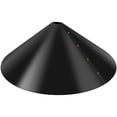 thumbnail image 3 of EIMELI Squirrel Baffle for Bird Feeder Pole New Upgrade Wrap Around Squirrel Baffle Proof Baffles Durable Premium Plastic Bird Feeder Guard with Hook Red(16 Inch Nonmetal), 3 of 8