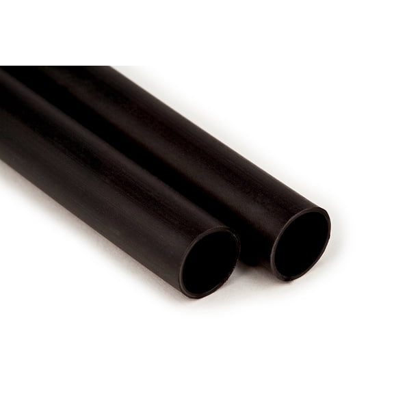 3M Heat Shrink Multiple-Wall Polyolefin Tubing EPS400-.300-48"-Black-12 Pcs, 48 in length sticks, 12 pieces/case