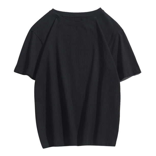 SAYOO Camiseta básica para hombres SAYOO moda