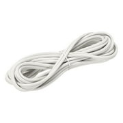 Uxcell 10M/32.81Ft Silicone Window Screen Spline Sealing Strip, 6mm OD White
