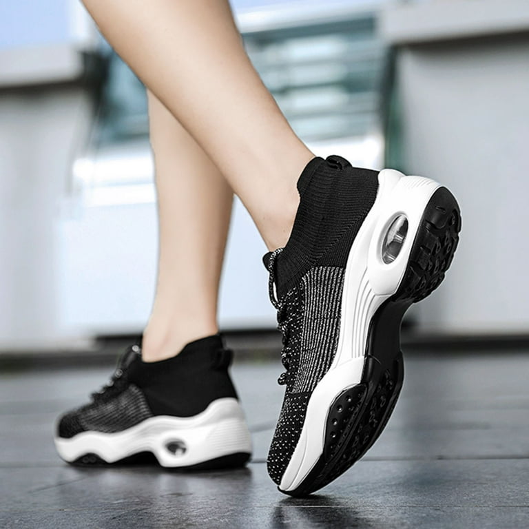 eczipvz Non Slip Shoes for Women Women s Slip On Sneakers Comfortable Breathable No Laces Shoes for Women with Memory Foam