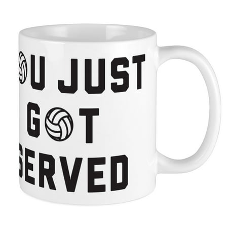 

CafePress - You Just Got Served - Ceramic Coffee Tea Novelty Mug Cup 11 oz