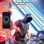 Led Mask with Bluetooth Programmable App,Shining Led Light Up Face Mask for Adult Kid Halloween Masquerade Party