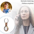 thumbnail image 2 of Estuche De Metal Con Llavero Estuche Protector Portátil Resistente A Los Arañazos Compatible Con Airtags Bluetooth Tracker Funda Protectora De Piel Cateissary EL017634-08, 2 of 5