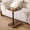 Brown, variant on C Table End Table Adjustable Height, 360°Swivel TV Tray Table Couch Tables C Shaped Side Tables Living Room and Bedroom for Sofa, Bed,Chair (Brown)