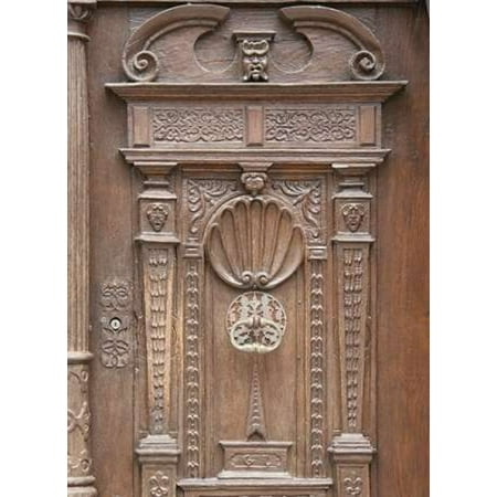 - Nordlingen Castle Door I Poster Print by George Johnson (18 x 24)