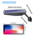 thumbnail image 4 of Outdoor Solar Wall Light Waterproof Multi-angle Rotation Induction Wall Lamp No Wiring Decorative Wall Light with Radar Induction LED for Garden, 4 of 9