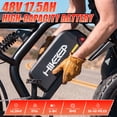 thumbnail image 4 of HeloKeep 20"x4" Fat Tire Electric Mountain Bike for Adults, 750W Motor, 48V 17.5Ah Battery, UL2849, 4 of 8