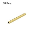 thumbnail image 3 of Uxcell 3.5mm OD 0.5mm Wall Thickness 30mm Length Brass Tube for DIY 10 Pack, 3 of 5
