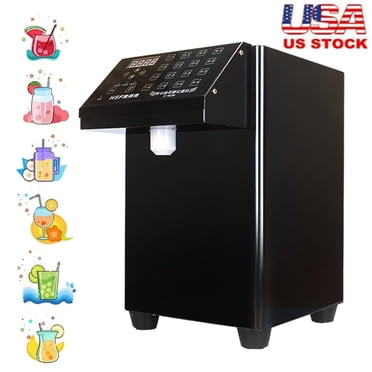 WUZSTAR 110V 8L Automatic Fructose Dispenser Syrup Dispenser Machine ...