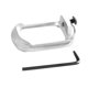 thumbnail image 1 of Extensor de agarre Base de caza Almohadilla de aleación de aluminio Adaptador de agarre portátil Reemplazo para GLOCK Magwell G19 G23, Blanco Kearding OD000397-03B, 1 of 7
