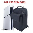 thumbnail image 4 of For Playstation 5 slim Game Console Accessories Portable PS5 Slim Travel Carrying Case Storage Bag Handbag Shoulder Bag Backpack (without logo), 4 of 6