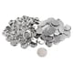 thumbnail image 3 of 100x conjunto de piezas de insignia de botón en blanco, pines de botón en blanco de metal a granel, botones de insignia de pin, pin de insignia, 3 of 9